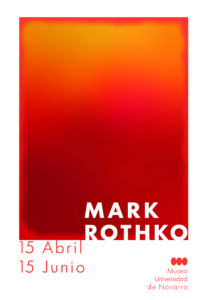 Diseño de cartel para exposición del museo Universidad de Navarra